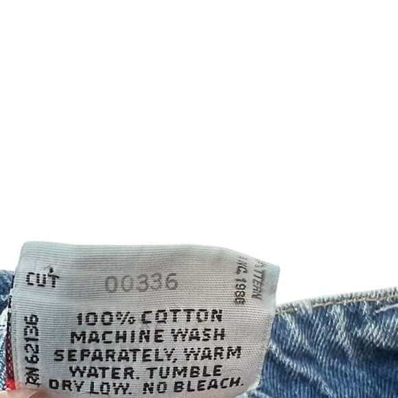 Vintage Guess Jeans Georges Marciano 80s 90s Retro Cotton Denim‎ Size 31 - Picture 14 of 14